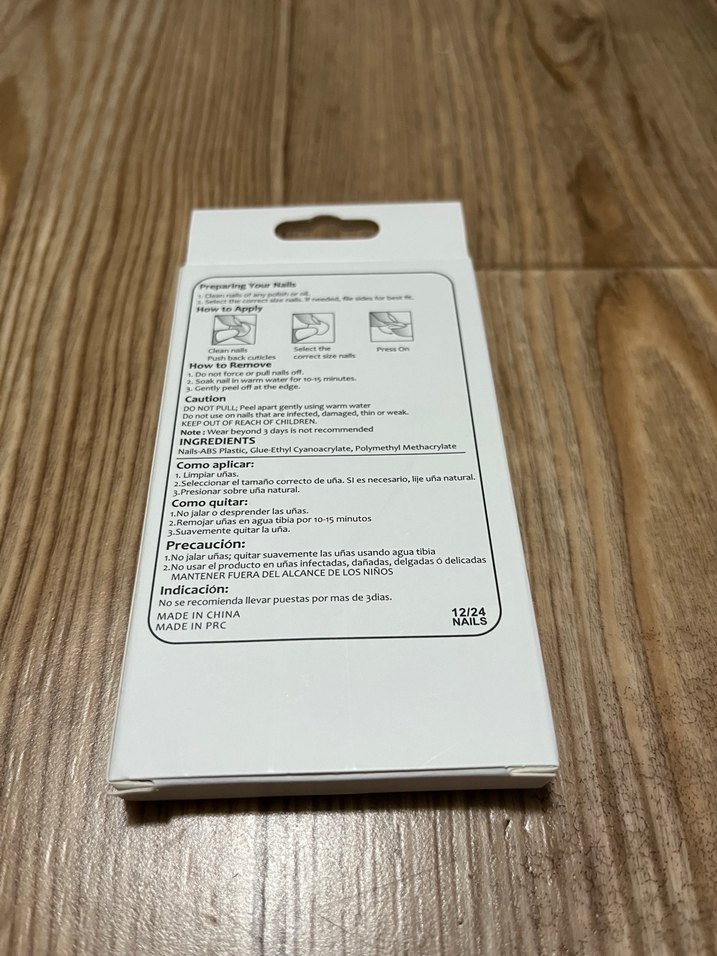 Bej Pastel Takma Tırnak Seti - Görsel 2