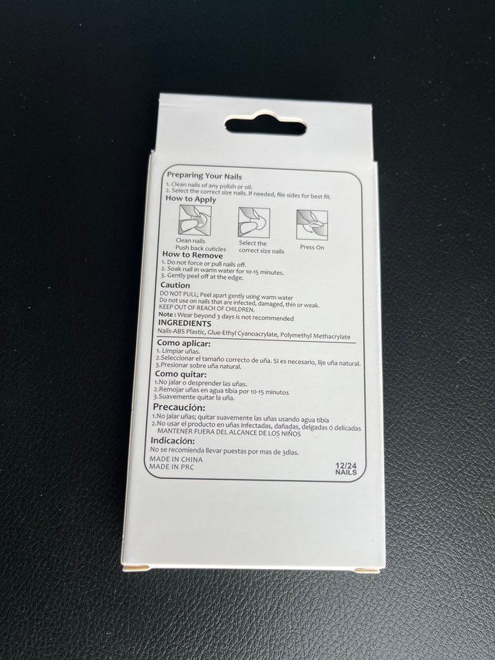 Bordo Tırnak Süsü Seti - Görsel 2