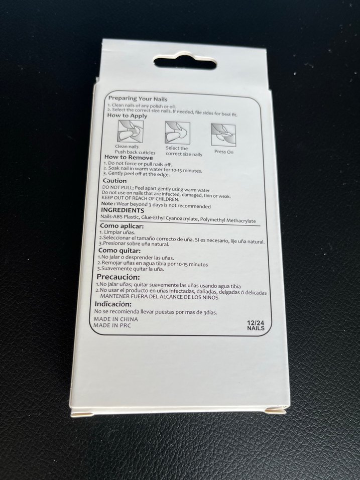 Pembe Taşlı Tırnak Süsü Seti - Görsel 2