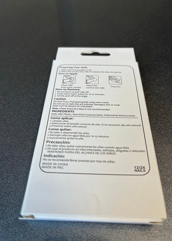 Renkli Pembe Tırnak Süsü Seti - Görsel 2