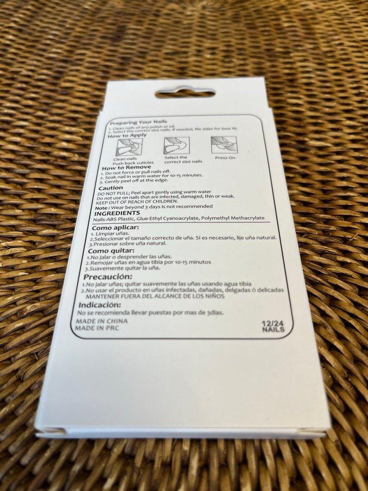 Pastel Bej Takma Tırnak Seti - Görsel 2