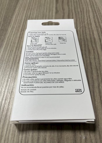 Pastel Beyaz Tırnak Süsleme Seti - Görsel 2