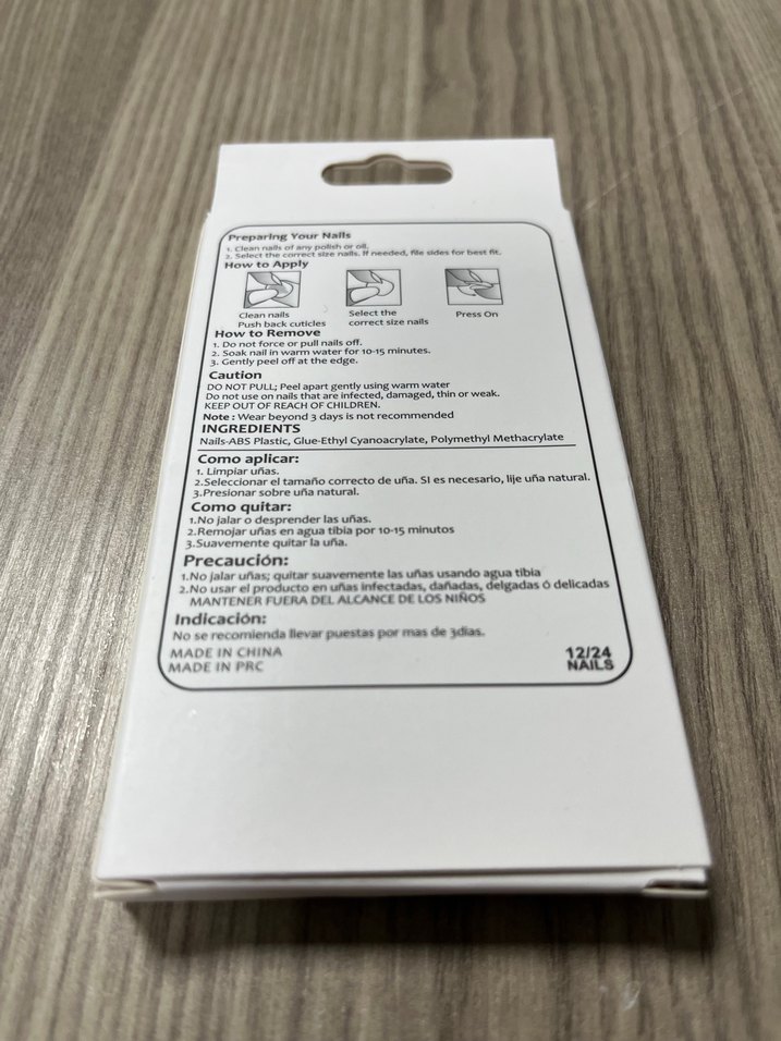 Pastel Beyaz Tırnak Süsleme Seti - Görsel 2