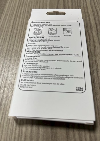 Parlak Kırmızı Renkli Takma Tırnak Seti - Görsel 2