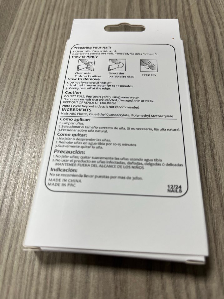 Parlak Kırmızı Renkli Takma Tırnak Seti - Görsel 2