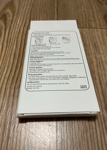 Beyaz Takma Tırnak Seti - Görsel 2