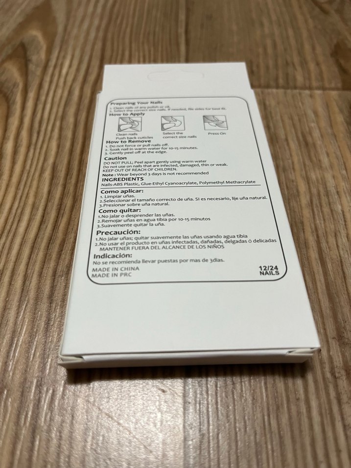 Beyaz Takma Tırnak Seti - Görsel 2