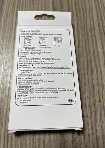 Bej Renkli Dekoratif Tırnak Seti - Görsel 2