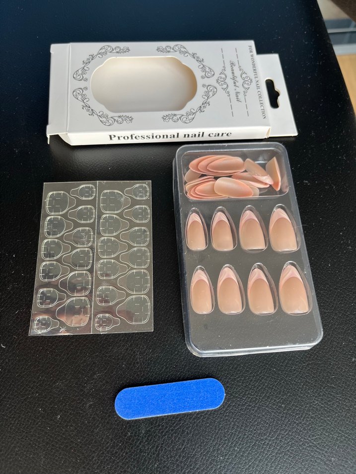 Bej Pastel Tırnak Süsü - Görsel 4