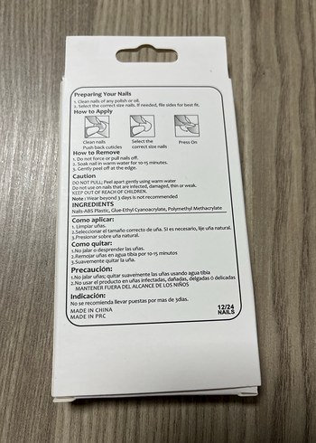 Bej Pastel Tırnak Süsü Seti - Görsel 2