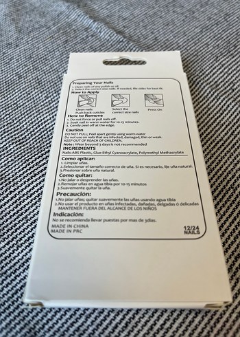 Bej Renkli Takma Tırnak Seti - Görsel 2