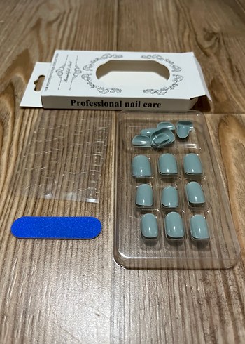 Pastel Bej Takma Tırnak Seti - Görsel 4