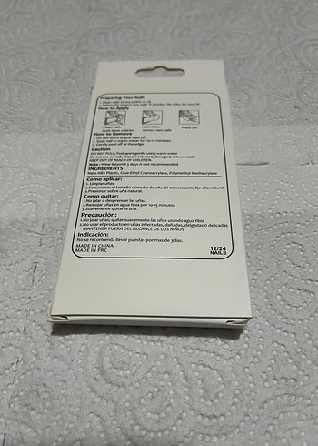 Koyu Turkuaz Takma Tırnak Seti - Görsel 2