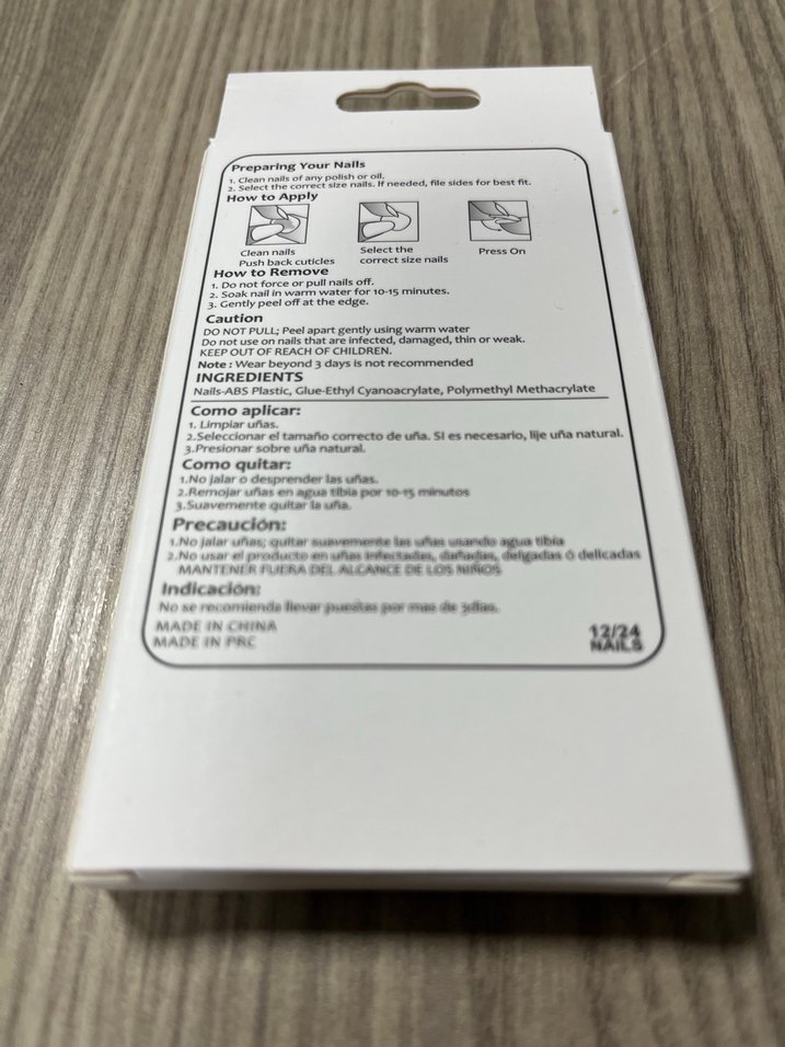 Beyaz Taşlı Tırnak Süsleme Seti - Görsel 2