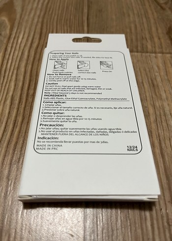 Bej Pastel Takma Tırnak Seti Benntifat - Görsel 2