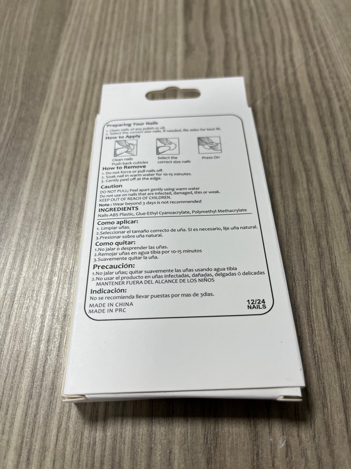 Pastel Pembe Takma Tırnak Seti - Görsel 2