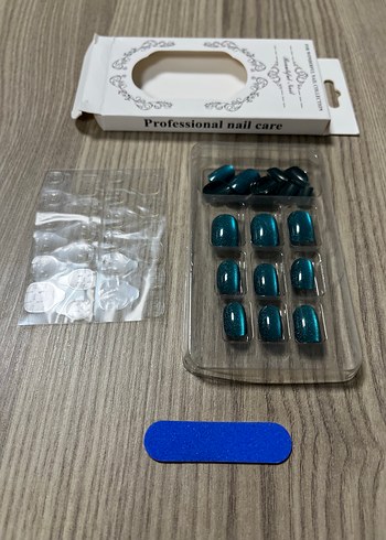 Koyu Turkuaz Tırnak Süsleri - Görsel 4