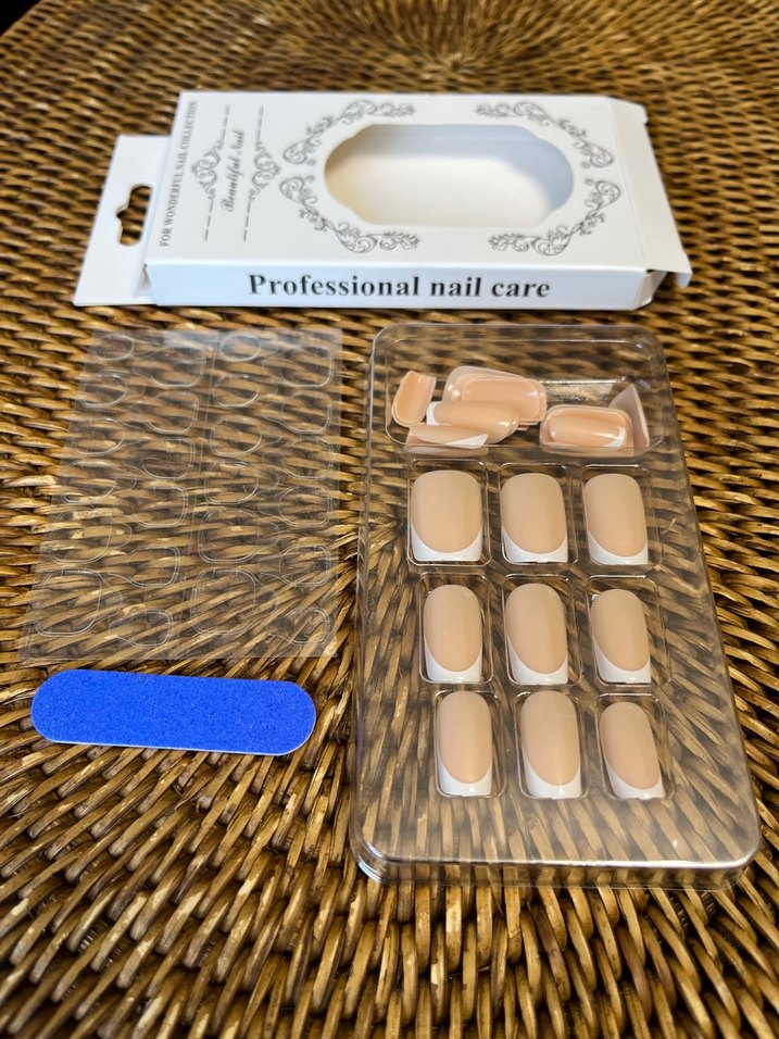 Bej Renkli Tırnak Süsü Seti - Görsel 4