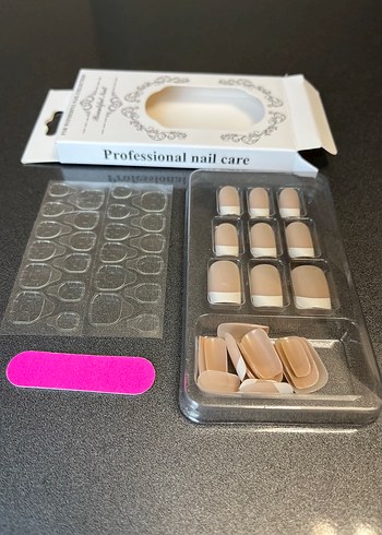 Beyaz Fransız Tırnak Ucu Seti - Görsel 4