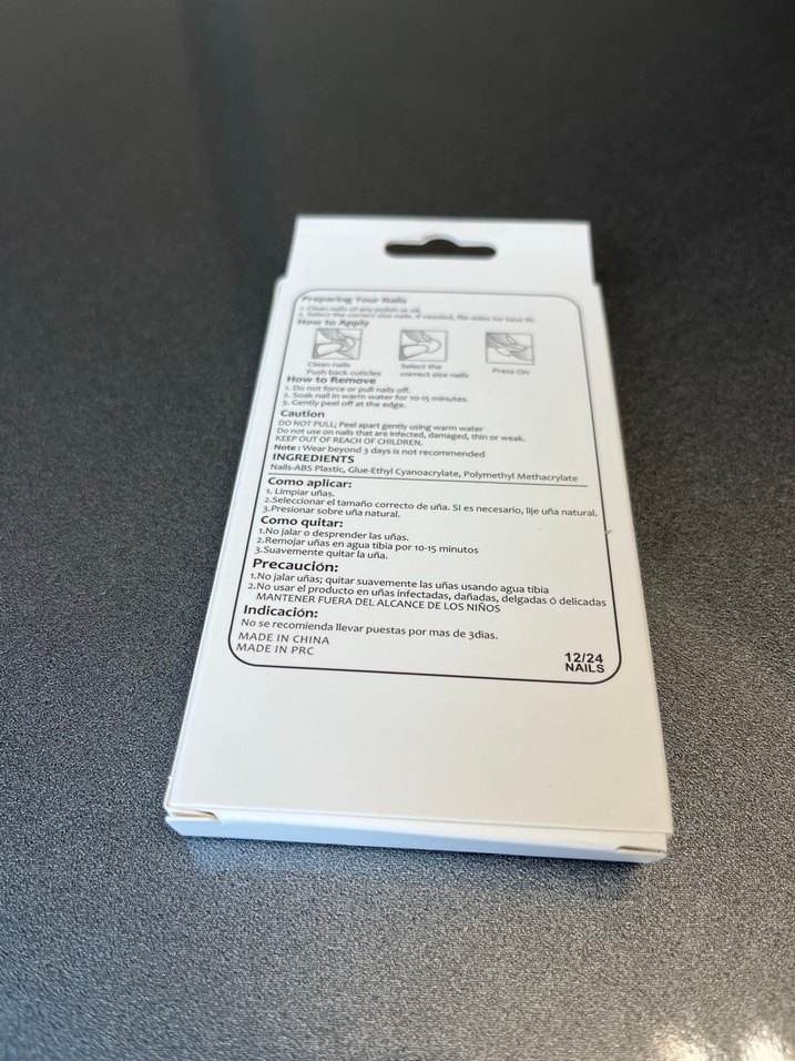 Beyaz Fransız Tırnak Ucu Seti - Görsel 2