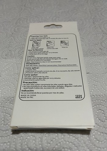 Beyaz Tırnak Süslemeleri Seti - Görsel 2