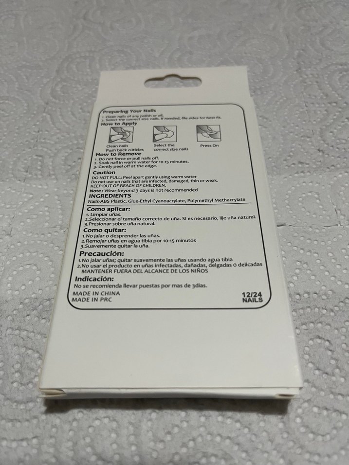 Beyaz Tırnak Süslemeleri Seti - Görsel 2