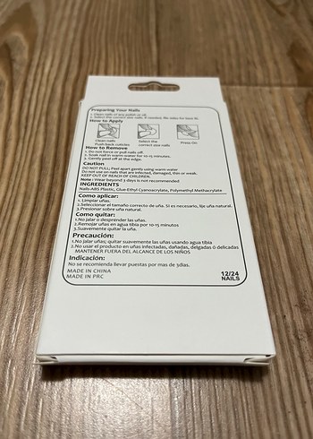 Pembe Uçlu Takma Tırnak Seti - Görsel 2