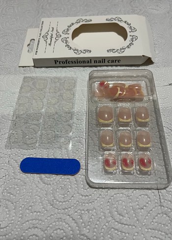 Beyaz Tırnak Süsleri Seti - Görsel 4