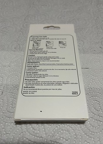 Beyaz Tırnak Süsleri Seti - Görsel 2