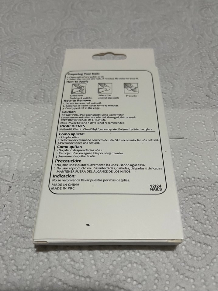 Beyaz Tırnak Süsleri Seti - Görsel 2