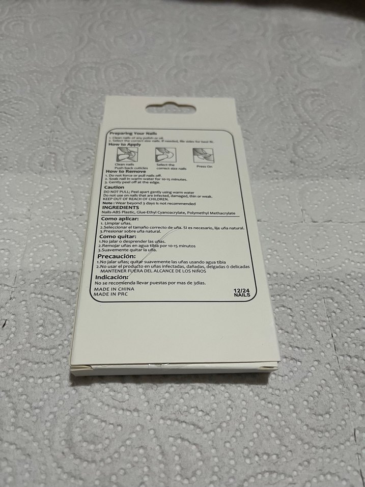 Kırmızı Fiyonk Detaylı Takma Tırnak Seti - Görsel 2