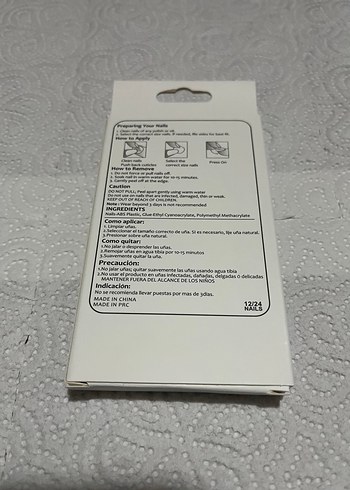 Beyaz Aydınlık Tırnak Süsü Seti - Görsel 2