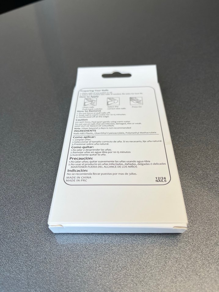 Bej Renkli Takma Tırnak Seti - Görsel 2