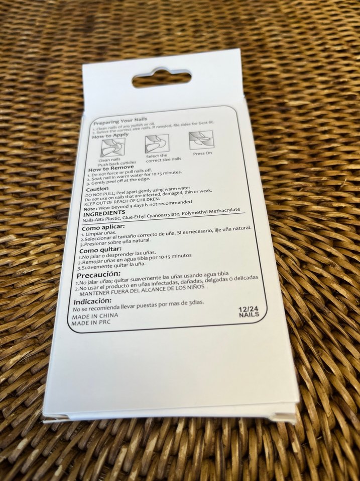 Pastel Bej Takma Tırnak Seti - Görsel 2