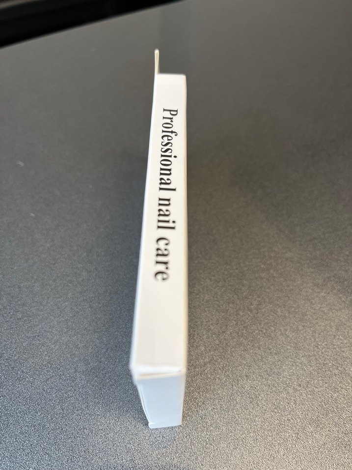 Bej Işıltılı Takma Tırnak Seti - Görsel 3