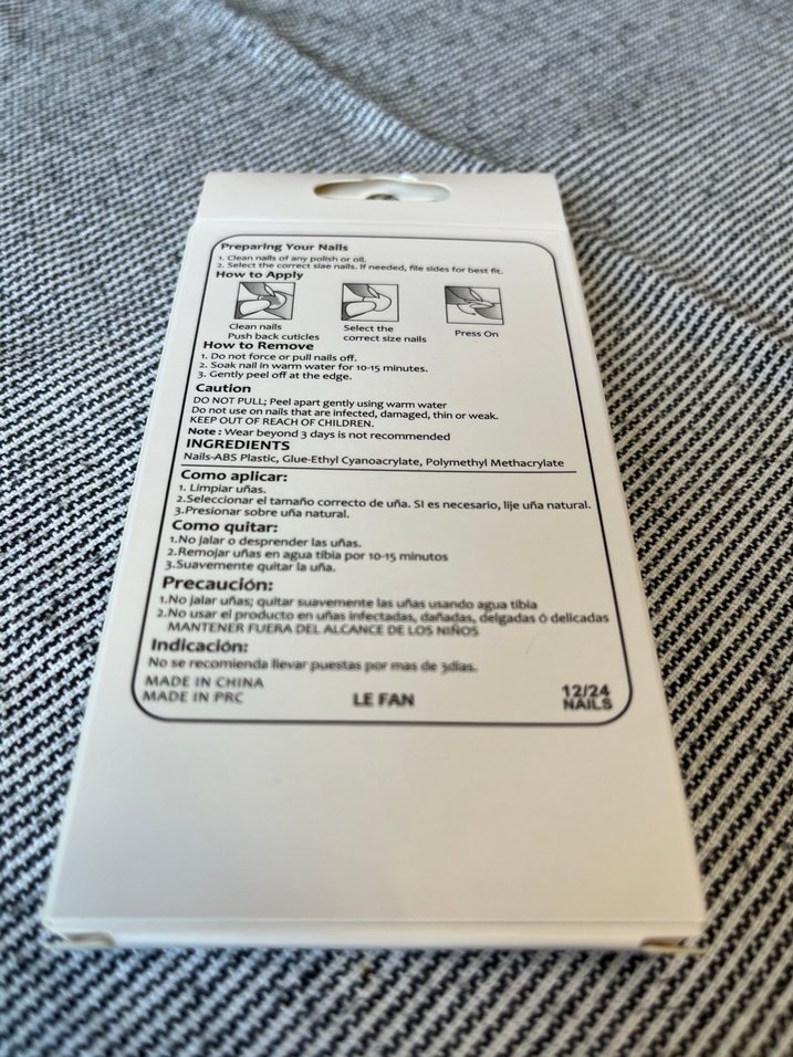 Beyaz Takma Tırnak Seti - Görsel 2