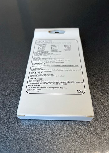 Bordo Damalı Desenli Tırnak Süsleri - Görsel 2