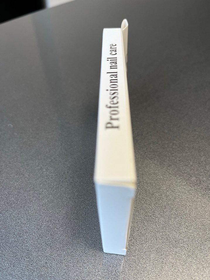 Bordo Damalı Desenli Tırnak Süsleri - Görsel 3