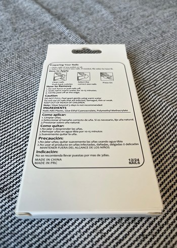 Pastel Pembe Takma Tırnak Seti - Görsel 2