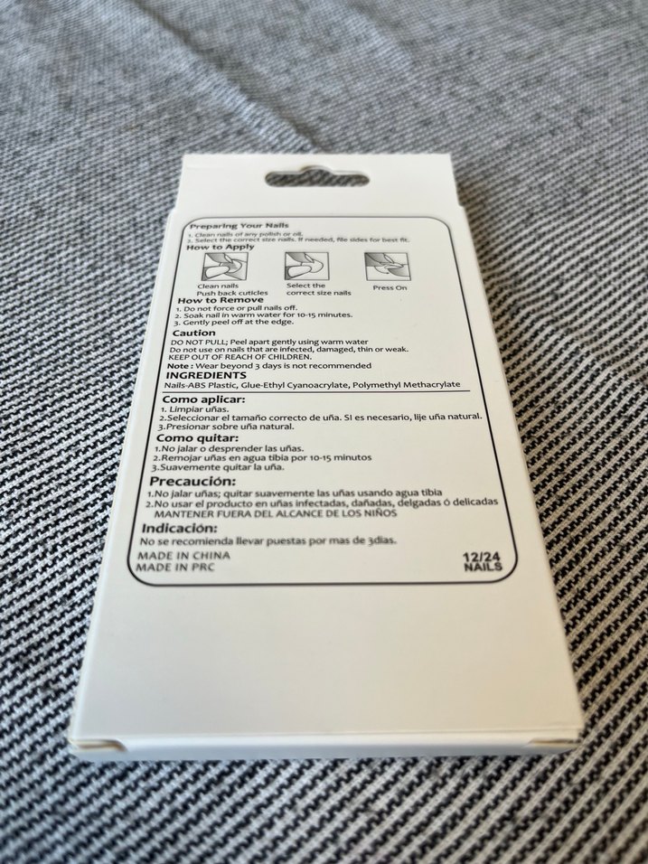 Pastel Pembe Takma Tırnak Seti - Görsel 2