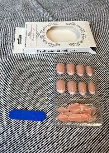 Bej Pastel Tırnak Süsleme Seti - Görsel 4