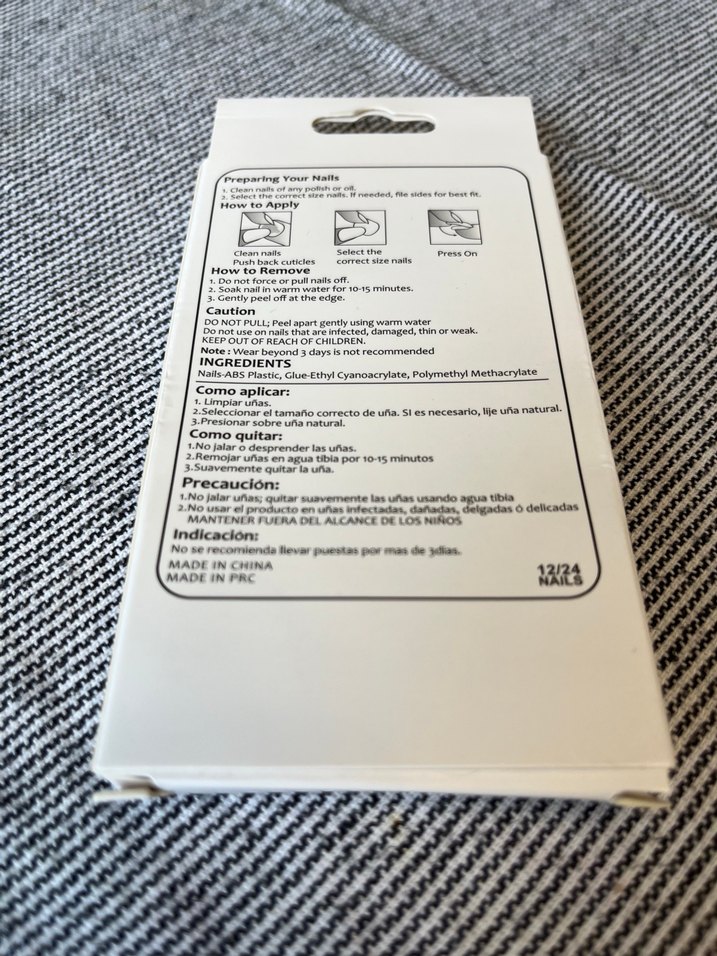 Pastel Pembe Takma Tırnak Seti - Görsel 2