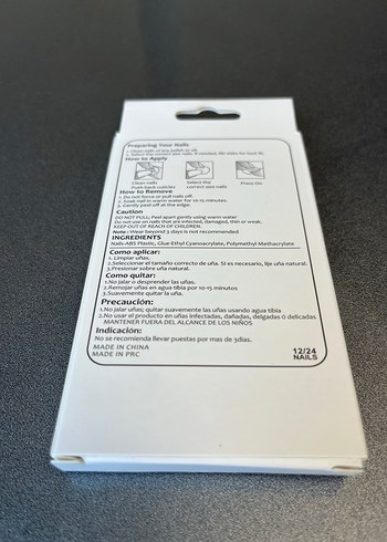 Beyaz Işıltılı Tırnak Süsleme Seti - Görsel 2