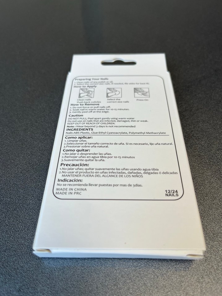 Beyaz Işıltılı Tırnak Süsleme Seti - Görsel 2