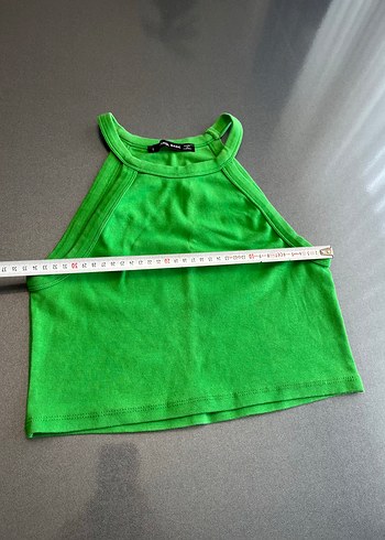 Yeşil Yüksek Yakalı Kadın Atlet - Görsel 3