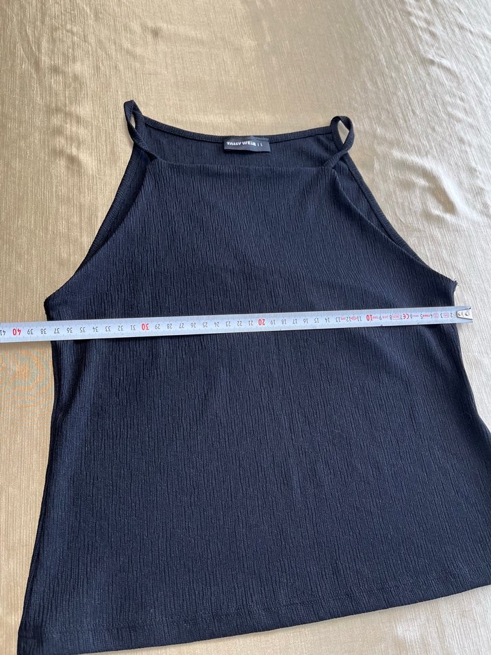 Kadın Lacivert Yüksek Yakalı Atlet - Görsel 3