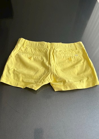 l Beden Sarı Mini Kadın Şort