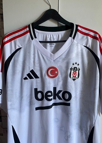 Beşiktaş 2024/25 Sezonu Deplasman Forması - Yeni Gibi / XL Beden - Görsel 5