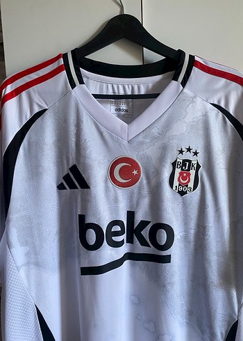 Beşiktaş 2024/25 Sezonu Deplasman Forması - Yeni Gibi / XL Beden - Görsel 6