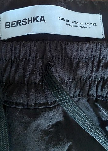 Bershka Teknik/Paraşüt Kumaş Outdoor Jogger - Görsel 4